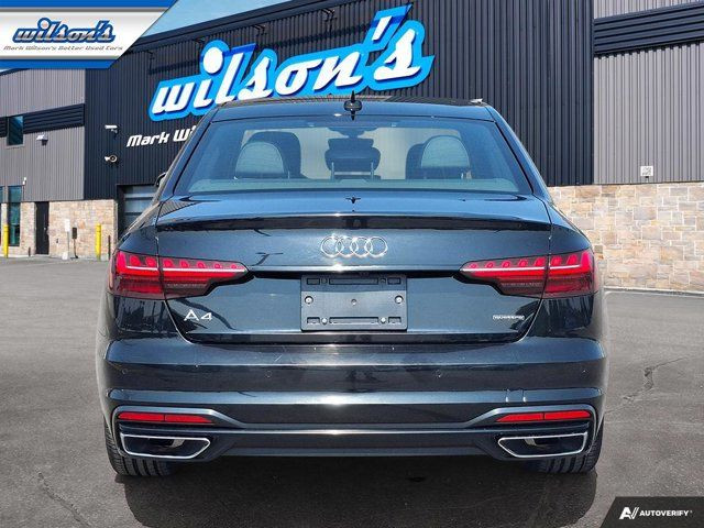 2023 Audi A4 Sedan Komfort Leather | Sunroof | Apple CarPlay in Cars & Trucks in Guelph - Image 4