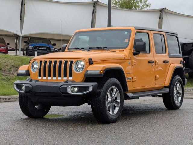2021 Jeep Wrangler Unlimited Sahara-Leather-LED & Cold Weather in Cars & Trucks in Calgary - Image 4