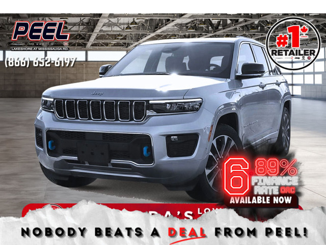 2023 Jeep Grand Cherokee 4xe Overland | Vented Leather | Panoroo in Cars & Trucks in Mississauga / Peel Region