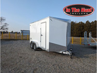  2024 Lightning 7x14 All Aluminum With Extra Height With Barn Do