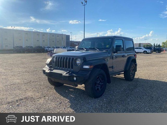 2022 Jeep Wrangler Sport 2 Door 4x4 V6 Auto Nav Capable Hard Top in Cars & Trucks in St. Albert