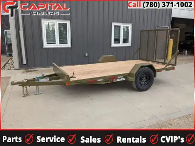 Perfect Utility Trailer for: ATVs; Riding Lawn Mowers; Small Tractors; Dirt Bikes; Equipment Alberta...