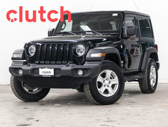 2021 Jeep Wrangler Sport S 4x4 w/ Uconnect 4, Apple CarPlay & An in Cars & Trucks in Bedford