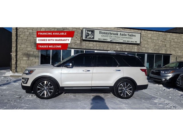  2016 Ford Explorer 4WD/Platinum 6/PASS/LEATHER/NAVIGATION/CARST in Cars & Trucks in Calgary