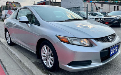  2012 Honda Civic EXTRA CLEAN-ECO-ONLY 132K-BLUETOOTH-AUX-ALLOYS