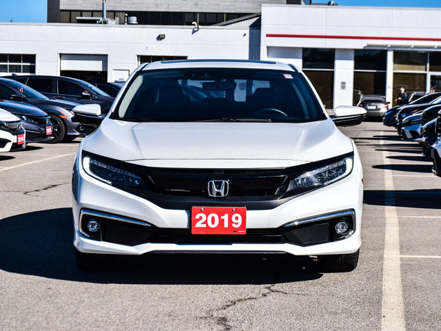 2019 Honda Civic Sedan Touring | FULLY LOADED | SUNROOF | LEATHE in Cars & Trucks in Hamilton - Image 2