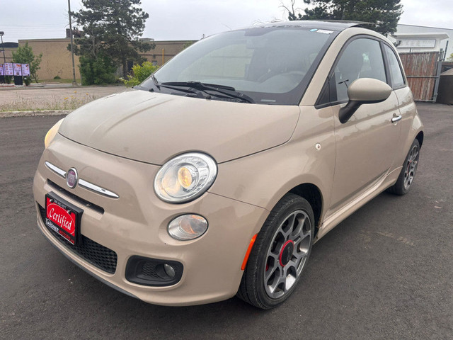 2012 Fiat 500 Sport 2dr Hatchback (1.4L 4cyl 5M) in Cars & Trucks in Mississauga / Peel Region
