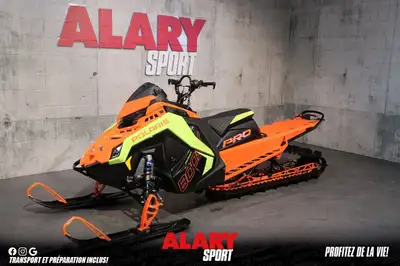 Cette MOTONEIGE POLARIS BOOST PRO RMK SLASH 165 2024 est disponible DÈS MAINTENANT! Contactez-nous a...