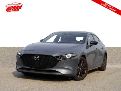 This 2023 Mazda MAZDA3 GT AWD is a sleek and stylish hatchback with a stunning red interior that's s...