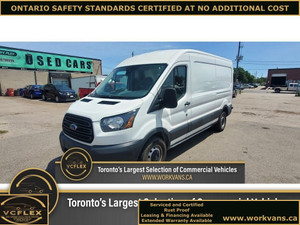 2017 Ford Transit T-250 148WB - Mid Roof - Cruise/Btooth/Cam/Shelves