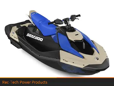 2025 Sea-Doo SPARK TRIXX 900 1UP IBR 2025 Sand / Dazzling Blue Introducing the 2025 Sea-Doo SPARK TR...