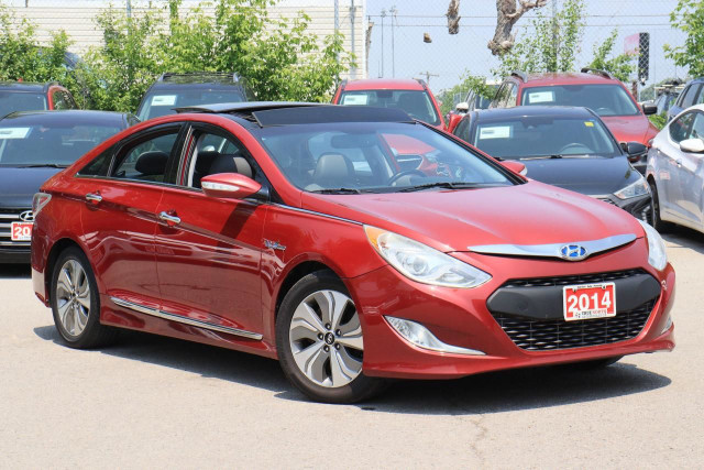 2014 Hyundai Sonata Hybrid Limited | Leather | Pano Roof | Nav C in Cars & Trucks in Oshawa / Durham Region - Image 3
