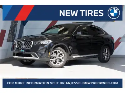 2022 BMW X4 xDrive30i AWD 8-Speed Automatic Sport 2.0L I4 Turbocharged DOHC 16V LEV3-SULEV30 248hp E...
