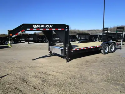 Canada Trailers Gooseneck Equipment Trailer 15,120 lbs. GVWR is $10,555.00 ! Ord: 073949 - Ser: 2CPU...