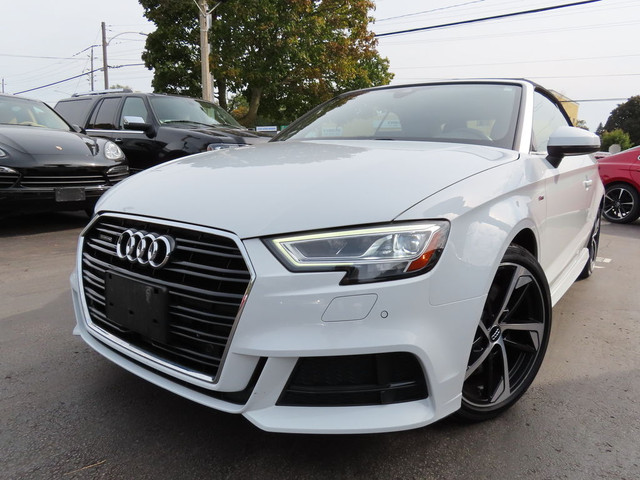  2019 Audi A3 2.0T - TECHNIK PKG - S-LINE PKG - CONVERTIBLE !! in Cars & Trucks in Oakville / Halton Region - Image 3