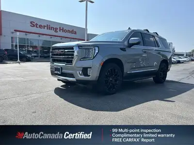 Command the road with this 2023 GMC Yukon SLT, a powerful and versatile SUV that effortlessly blends...