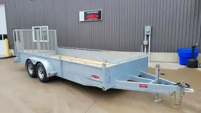 6.5 x 20 ft, 5 Ton Premium Galvanized Duratrail Landscape Trailer by Trailerworld Standard Features:...