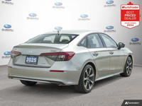 New Price! Solar Silver Metallic 2025 Honda Civic Hybrid Sport Touring Hybrid | Leather | Sunroof |... (image 4)