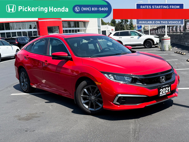 2021 Honda Civic EX EX|Sunroof|CarPlay|One Owner in Cars & Trucks in Oshawa / Durham Region