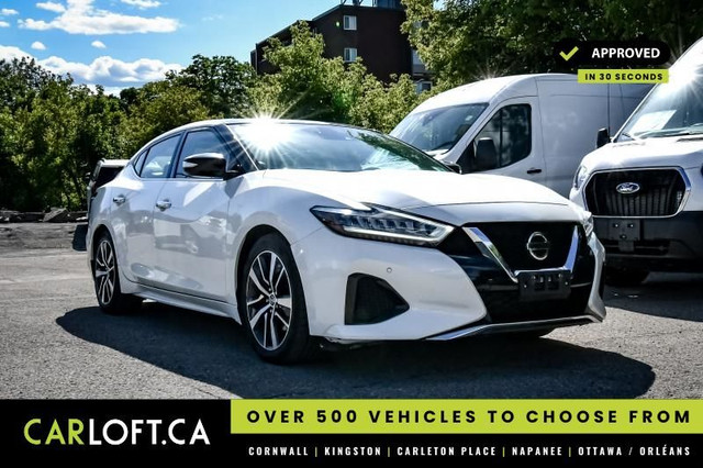 2020 Nissan Maxima SL • SUNROOF • NAV • HEATED LEATHER • LOW KMS in Cars & Trucks in Kingston