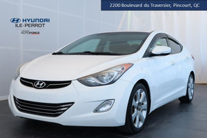 2013 Hyundai Elantra LIMITED, A/C, CUIR, TOIT OUVR, SIEGES CHAUFF