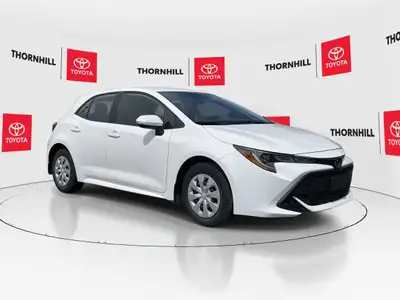 This, is a White 2020 Toyota Corolla Hatchback with 6MT Manual Transmission Package, Featuring:~ Low...