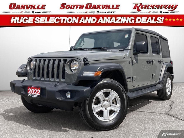 2022 Jeep Wrangler 4DR SPORT S | CLEAN CARFAX | SOLD BY ANKUR |  in Cars & Trucks in Oakville / Halton Region