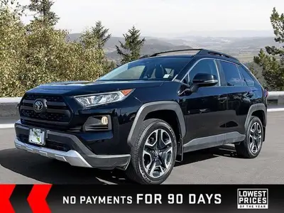 Command the road with this sleek 2019 Toyota RAV4 Trail, boasting a powerful all-wheel-drive system...