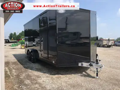 LEGACY SERIES ALL ALUMINUM FRAME 7.5' X 18' TANDEM AXLE CARGO W/ RAMP DOOR AND POLYCORE PANEL UPGRAD...