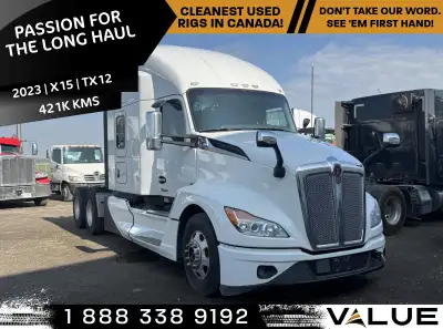 2023 KENWORTH T680 Sleeper * Odometer: 421,554 * Engine Make: Cummins * Engine Model: X15 * Engine H...