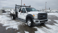 2012 FORD F-550 SLT CREW CAB FLAT DECK WITH POWER TOMMYGATE NEW ARRIVAL.. 2012 FORD F-550 CREW CAB F... (image 3)