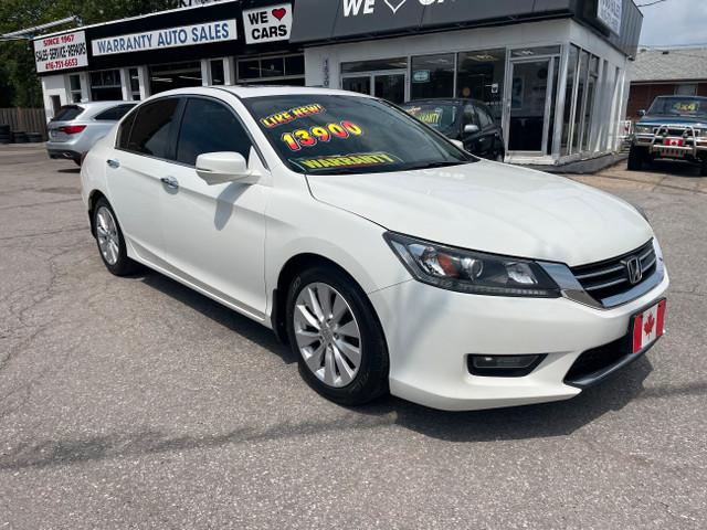2015 Honda Accord Sedan EX-L NAVI BT REV CAM PWR HEAT LEATHER in Cars & Trucks in City of Toronto - Image 4