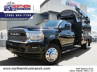 WAS: $252900 NOW: $249900 plus taxes and licensing fees2024 Ram 5500 LIMITED 4x4 Crew Cab Cummins Tu...