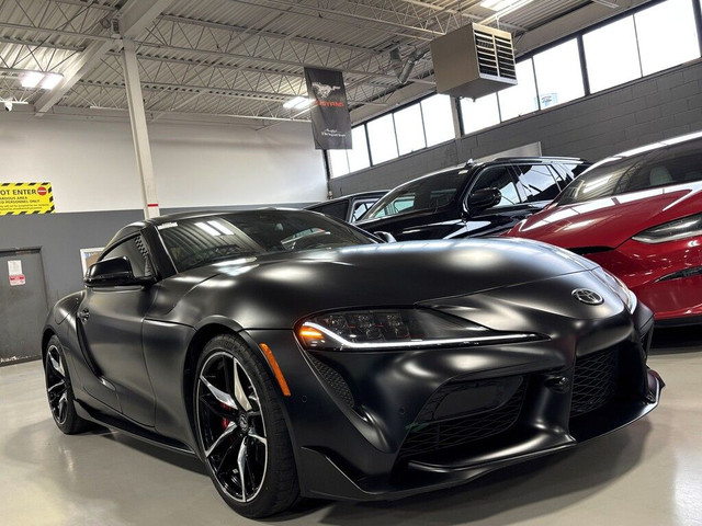2022 Toyota GR Supra Coupe|RWD|MATTEBLACK|REDLEATHER|CARBON|NAV| in Cars & Trucks in City of Toronto - Image 2