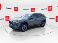 This, is a Gray 2024 Toyota RAV4 Hybrid with XLE PREMIUM AWD Package, Featuring:~ No Accidents~ Low... (image 4)