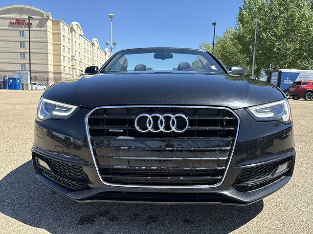 2014 Audi A5 TECHNIC CONVERTIBLE | LEATHER | NAVIGATION  QUATTRO in Cars & Trucks in Edmonton - Image 3