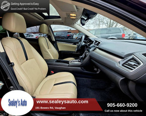 2017 Honda Civic 4dr CVT Touring | LEATHER | SUNROOF | REAR CAM