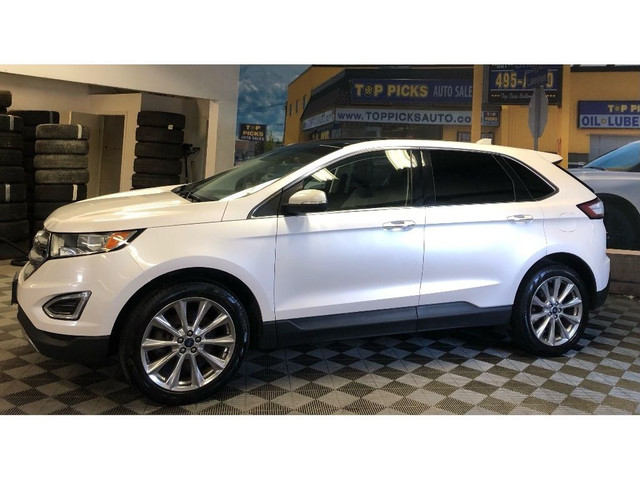  2018 Ford Edge Titanium, Fully Loaded, AWD, Accident Free! in Cars & Trucks in North Bay - Image 2