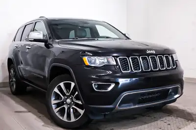 2018 JEEP GRAND CHEROKEE LIMITED 4X4 – PUISSANT, RAFFINÉ, BIEN ÉQUIPÉ Disponible dès maintenant chez...