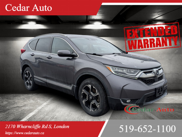 2017 Honda CR-V 2 YEAR POWERTRAIN WARRANTY | Touring AWD in Cars & Trucks in London