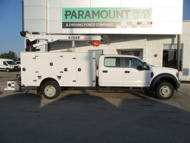 2021 Ford F-550 DIESEL CREW 4X4 WITH NEW SERVICE / UTILITY BODY in Cars & Trucks in Oakville / Halton Region - Image 2