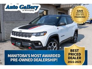 2022 Jeep Compass TRAILHAWK 4x4 | REMOTE START | HTD SEATS/WHEEL!