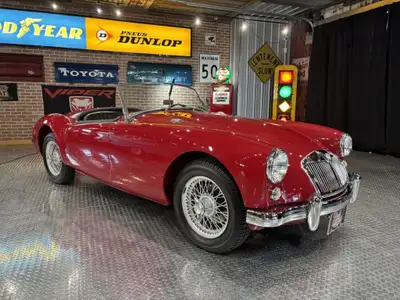 Superbe Mg MGA Roadster 1958, Convertible Moteur 4 cyl 1500 CC avec 2 carburateurs Manuel 4 vitesses...