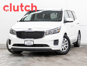 2018 Kia Sedona L w/ Rearview Cam, Cruise Control, Bluetooth