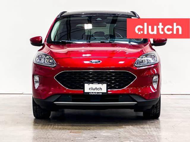 2020 Ford Escape Titanium Hybrid AWD w/ Apple CarPlay, Heated Fr in Cars & Trucks in Ottawa - Image 3