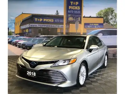  2018 Toyota Camry Hybrid Hybrid XLE, Only 47,000 Kms, One Owner