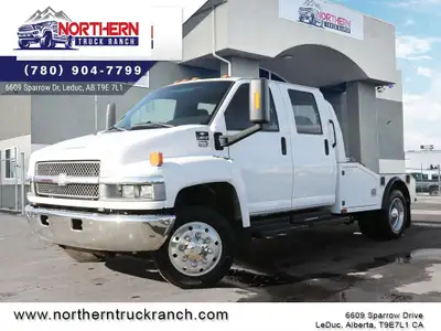 WAS: $55900 NOW: $49900 plus taxes and licensing fees2005 CHEVROLET C4500 TOPKICK HAULER DECK FIFTH...