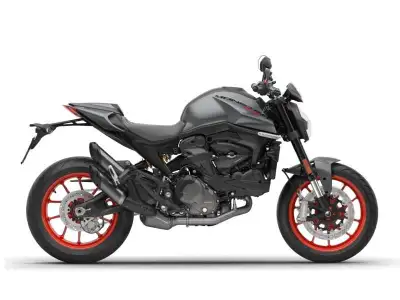 2025 Ducati Monster Plus Aviator Grey Just Fun! Now in Iceberg White. A modern take on the Monster t...