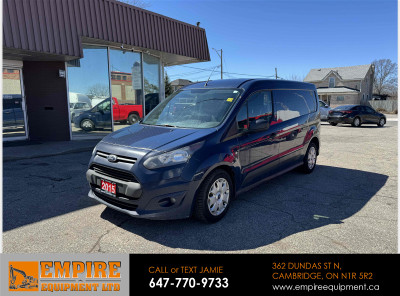 2015 FORD TRANSIT CONNECT XLT **4CYL**W/REAR WINDOWS**