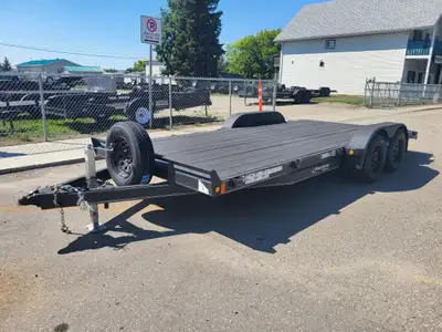 YEAR: 2026 MAKE: RAINBOW MODEL: EXCURSION CARHAULER TRAILER SIZE: 7' X 18' AXLES: 2-3500LB AXLES G.V...